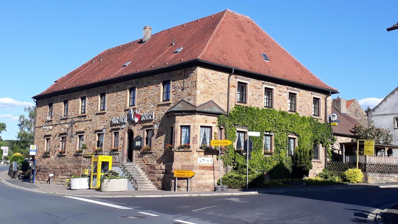 Hotel Alte Post Neuses Prichsenstadt Exteriér fotografie